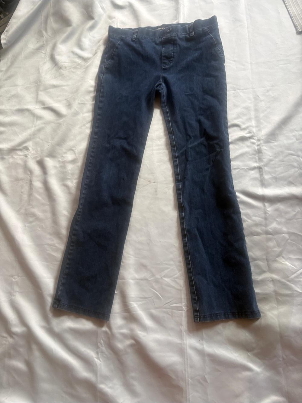 Betabrand  Jeans Women's Navy Bootcut